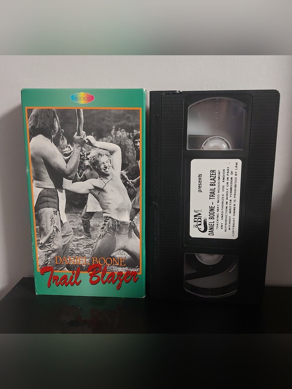 ​Vintage 1956 Daniel Boone Trail Blazer VHS Movie ABM